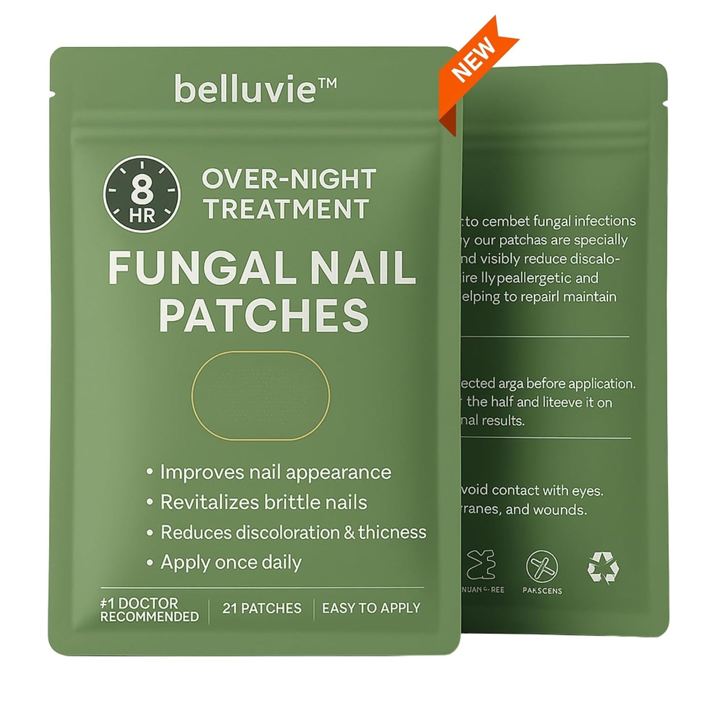 Belluvie™ Fungal Nail Patches